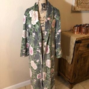 Plush Floral Dream Lover Robe